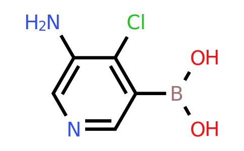 (5-Amino-4-chloropyridin-3-YL)boronic acid