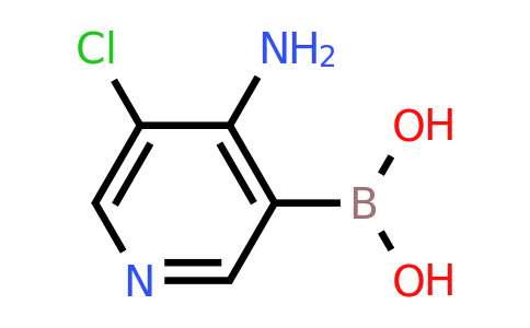 (4-Amino-5-chloropyridin-3-YL)boronic acid