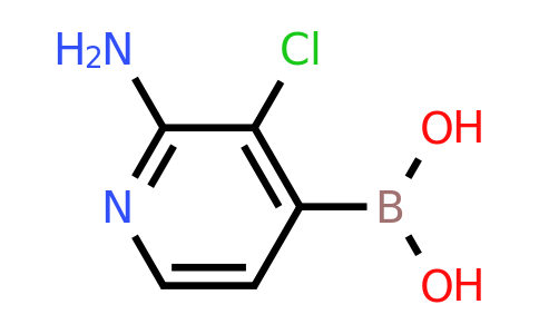 (2-Amino-3-chloropyridin-4-YL)boronic acid