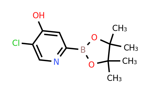 (5-Chloro-4-hydroxypyridin-2-YL)boronic acid pinacol ester