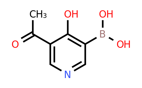 (5-Acetyl-4-hydroxypyridin-3-YL)boronic acid