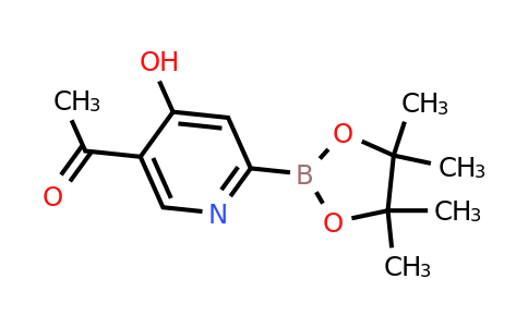 (5-Acetyl-4-hydroxypyridin-2-YL)boronic acid pinacol ester