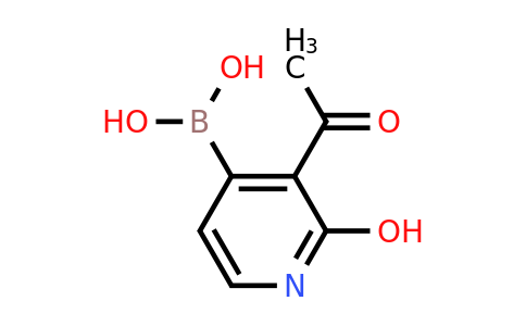 (3-Acetyl-2-hydroxypyridin-4-YL)boronic acid