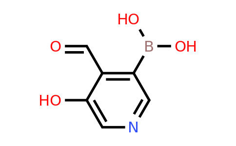 (4-Formyl-5-hydroxypyridin-3-YL)boronic acid