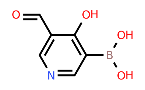 (5-Formyl-4-hydroxypyridin-3-YL)boronic acid