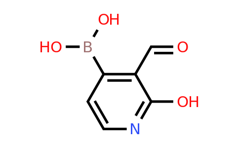 (3-Formyl-2-hydroxypyridin-4-YL)boronic acid