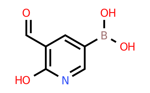 (5-Formyl-6-hydroxypyridin-3-YL)boronic acid