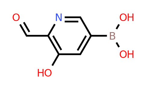 (6-Formyl-5-hydroxypyridin-3-YL)boronic acid