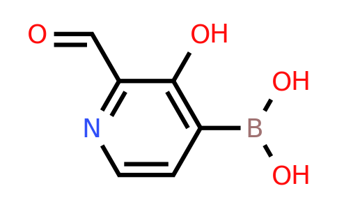 (2-Formyl-3-hydroxypyridin-4-YL)boronic acid