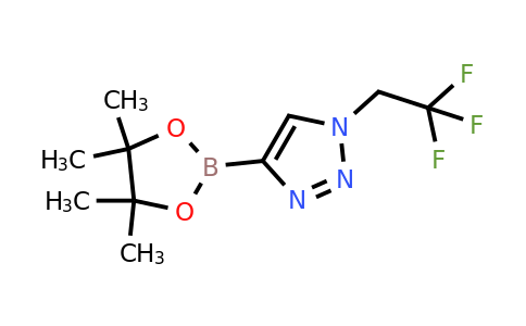 [1-(2,2,2-Trifluoroethyl)-1H-1,2,3-triazol-4-YL]boronic acid pinacol ester