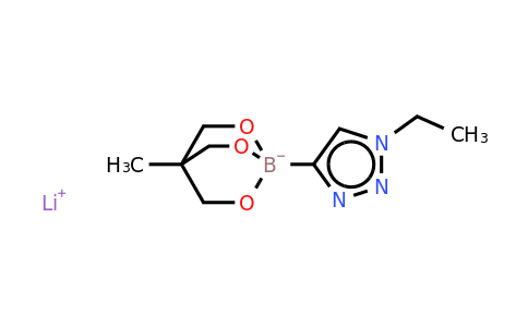 1-Ethyl-1H-1,2,3-triazole-4-boronic acid,ate complex with 1,1,1-tris(hydroxymethyl)ethane lithium salt