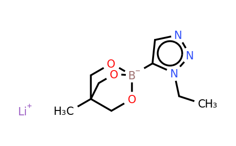 1-Ethyl-1H-1,2,3-triazole-5-boronic acid, ate complex with 1,1,1-tris(hydroxymethyl)ethane lithium salt