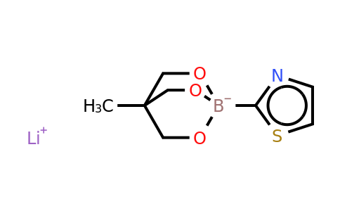 1,3-Thiazole-2-boronic acid, ate complex with 1,1,1-tris(hydroxymethyl)ethane lithium salt