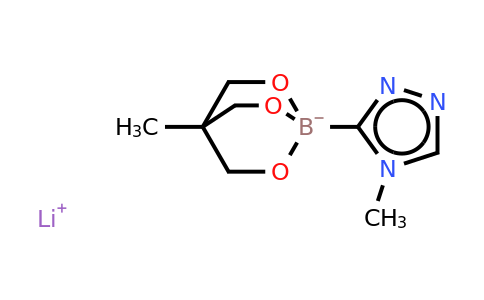 4-Methyl-4H-1,2,4-triazole-3-boronic acid, ate complex with 1,1,1-tris(hydroxymethyl)ethane lithium salt