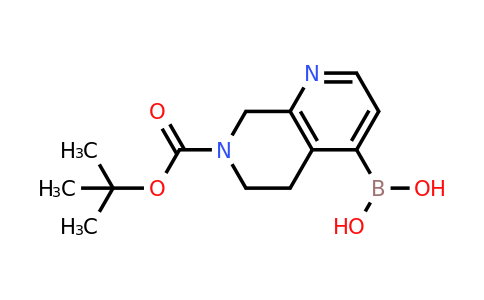7-(Tert-butoxycarbonyl)-5,6,7,8-tetrahydro-1,7-naphthyridine-4-boronic acid