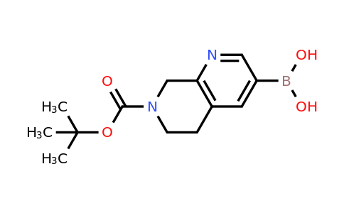 7-(Tert-butoxycarbonyl)-5,6,7,8-tetrahydro-1,7-naphthyridine-3-boronic acid
