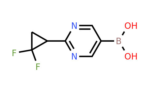 2-(2,2-Difluorocyclopropyl)pyrimidine-5-boronic acid