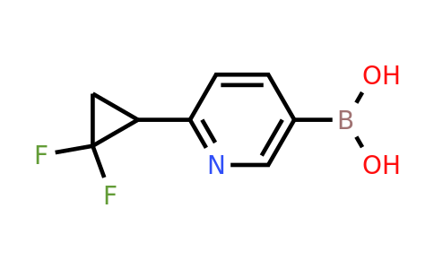 2-(2,2-Difluorocyclopropyl)pyridine-5-boronic acid