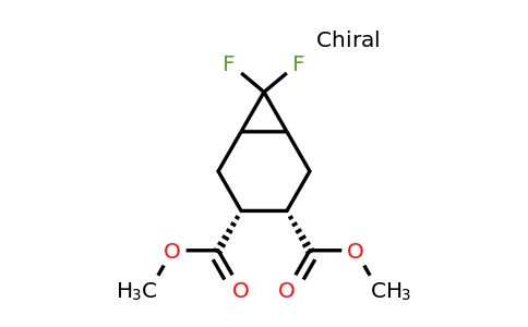 Dimethyl (3R,4S)-7,7-difluorobicyclo[4.1.0]heptane-3,4-dicarboxylate