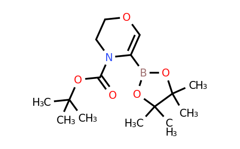 4-(Tert-butoxycarbonyl)-3,4-dihydro-2H-1,4-oxazine-5-boronic acid pinacol ester