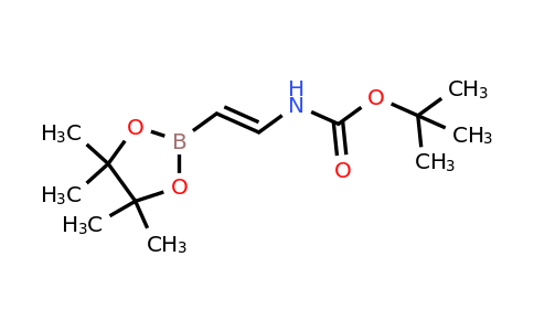 (E)-2-[(Tert-butoxycarbonyl)amino]ethyleneboronic acid pinacol ester