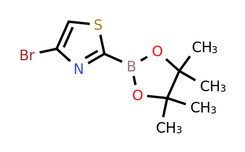 4-Bromo-2-(4,4,5,5-tetramethyl-1,3,2-dioxaborolan-2-YL)thiazole