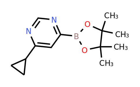6-(Cyclopropyl)pyrimidine-4-boronic acid pinacol ester