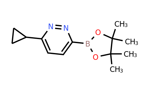 6-(Cyclopropyl)pyridazine-3-boronic acid pinacol ester
