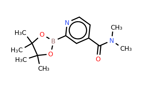 N,N-dimethyl-2-(4,4,5,5-tetramethyl-1,3,2-dioxaborolan-2-YL)isonicotinamide
