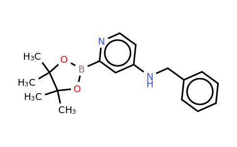 N-benzyl-2-(4,4,5,5-tetramethyl-1,3,2-dioxaborolan-2-YL)pyridin-4-amine