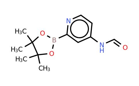 N-(2-(4,4,5,5-tetramethyl-1,3,2-dioxaborolan-2-YL)pyridin-4-YL)formamide