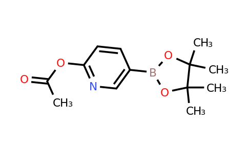 5-(4,4,5,5-Tetramethyl-1,3,2-dioxaborolan-2-YL)pyridin-2-YL acetate