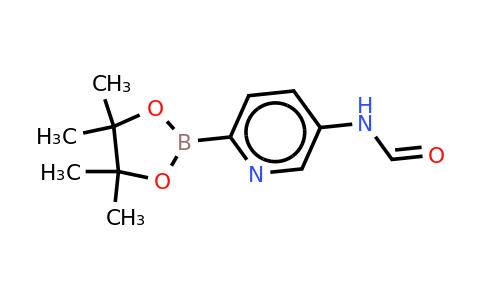 N-(6-(4,4,5,5-tetramethyl-1,3,2-dioxaborolan-2-YL)pyridin-3-YL)formamide