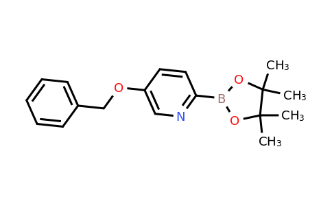 5-(Benzyloxy)-2-(4,4,5,5-tetramethyl-1,3,2-dioxaborolan-2-YL)pyridine