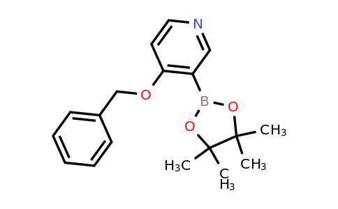 4-(Benzyloxy)-3-(4,4,5,5-tetramethyl-1,3,2-dioxaborolan-2-YL)pyridine