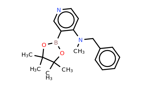 N-benzyl-N-methyl-3-(4,4,5,5-tetramethyl-1,3,2-dioxaborolan-2-YL)pyridin-4-amine
