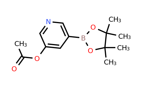 5-(4,4,5,5-Tetramethyl-1,3,2-dioxaborolan-2-YL)pyridin-3-YL acetate