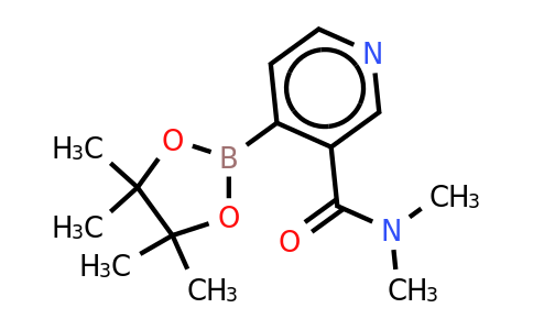 N,N-dimethyl-4-(4,4,5,5-tetramethyl-1,3,2-dioxaborolan-2-YL)nicotinamide