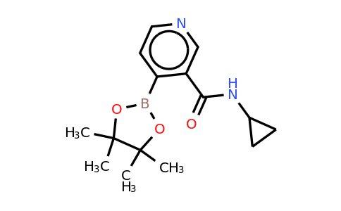 N-cyclopropyl-4-(4,4,5,5-tetramethyl-1,3,2-dioxaborolan-2-YL)nicotinamide