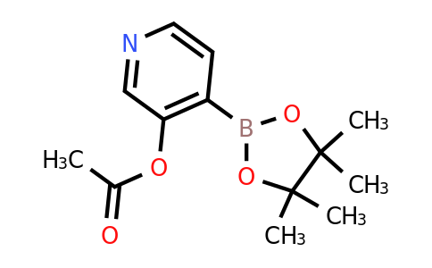 4-(4,4,5,5-Tetramethyl-1,3,2-dioxaborolan-2-YL)pyridin-3-YL acetate