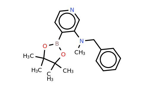 N-benzyl-N-methyl-4-(4,4,5,5-tetramethyl-1,3,2-dioxaborolan-2-YL)pyridin-3-amine
