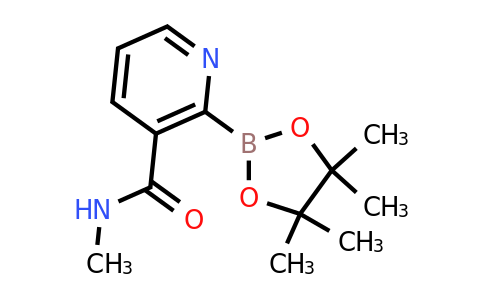 N-methyl-2-(4,4,5,5-tetramethyl-1,3,2-dioxaborolan-2-YL)nicotinamide