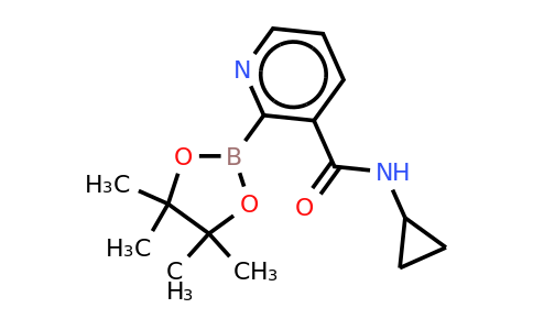 N-cyclopropyl-2-(4,4,5,5-tetramethyl-1,3,2-dioxaborolan-2-YL)nicotinamide