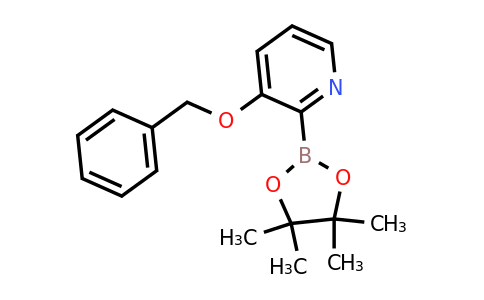 3-(Benzyloxy)-2-(4,4,5,5-tetramethyl-1,3,2-dioxaborolan-2-YL)pyridine