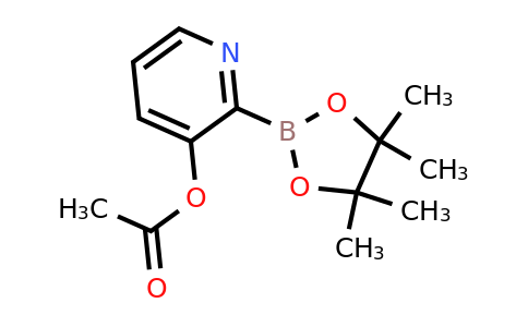2-(4,4,5,5-Tetramethyl-1,3,2-dioxaborolan-2-YL)pyridin-3-YL acetate
