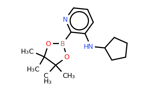 N-cyclopentyl-2-(4,4,5,5-tetramethyl-1,3,2-dioxaborolan-2-YL)pyridin-3-amine