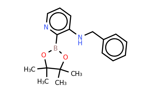N-benzyl-2-(4,4,5,5-tetramethyl-1,3,2-dioxaborolan-2-YL)pyridin-3-amine