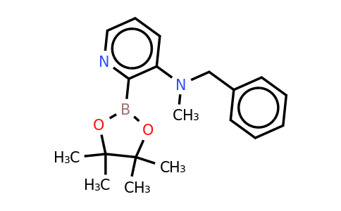 N-benzyl-N-methyl-2-(4,4,5,5-tetramethyl-1,3,2-dioxaborolan-2-YL)pyridin-3-amine