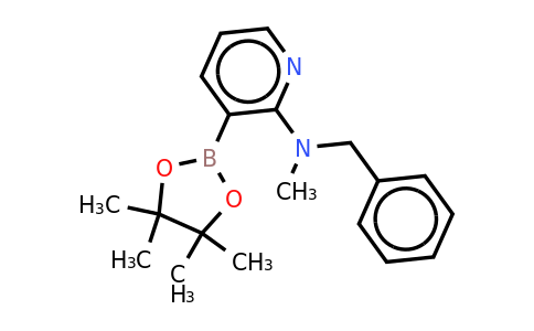 N-benzyl-N-methyl-3-(4,4,5,5-tetramethyl-1,3,2-dioxaborolan-2-YL)pyridin-2-amine