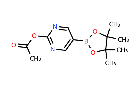 5-(4,4,5,5-Tetramethyl-1,3,2-dioxaborolan-2-YL)pyrimidin-2-YL acetate